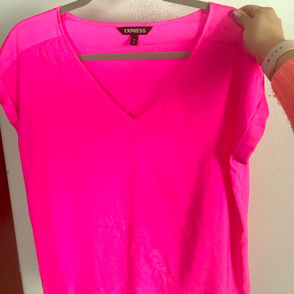 Express silk top.